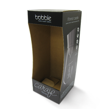 Bobble Carafe, Printed Corrugated Box